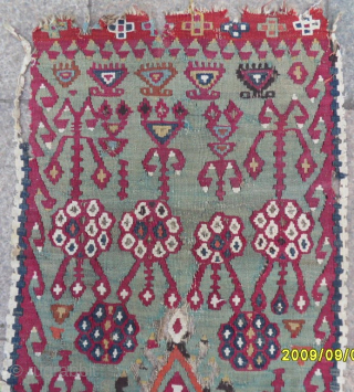 Antique Anatolian Bayburt Kilim
Size: 163 x 57 cm.
Mail: makifhali@yahoo.com                        