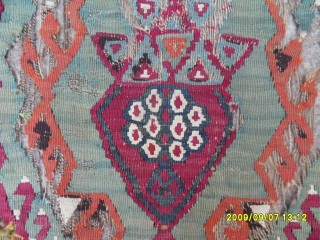 Antique Anatolian Bayburt Kilim
Size: 163 x 57 cm.
Mail: makifhali@yahoo.com                        