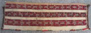 Antique Turkmen Torba
Size: 85 x 28 cm.
Mail: makifhali@yahoo.com                         