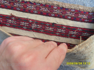 Antique Turkmen Torba
Size: 85 x 28 cm.
Mail: makifhali@yahoo.com                         