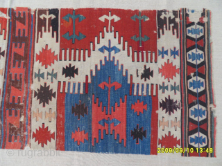 Antique Anatolian Konya Karapınar Saf Kilim
Size: 280 x 72 cm.
Mail: makifhali@yahoo.com                      