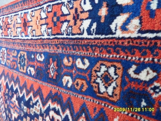 Antique Avşar Carpet Perfect Size: 190x122 cm.                          