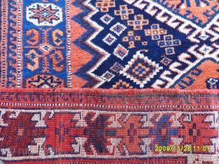 Antique Avşar Carpet Perfect Size: 190x122 cm.                          