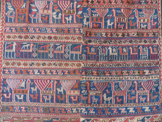 Antıque Caucasıan Werneh Horse Cover. size: 105x115 
makifhali@yahoo.com                         
