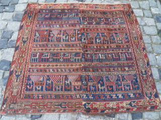 Antıque Caucasıan Werneh Horse Cover. size: 105x115 
makifhali@yahoo.com                         