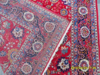 Antıque Persıan Keshan Rug size: 355x235 cm.                          