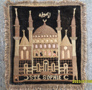 Antique 'ste sophie' Textile size:37x34 cm. Mail:makifhali@yahoo.com                          