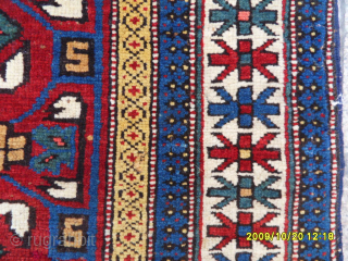 Antique Caucasian Kuba Rug 
Size: 145 x 110 cm.
Mail: makifhali@yahoo.com                       
