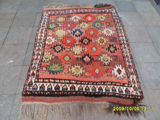 Antique Gabbeh Rug Size: 180 x 150 cm. Mail: makifhali@yahoo.com