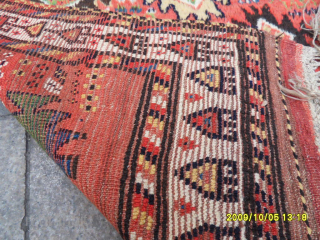Antique Gabbeh Rug Size: 180 x 150 cm. Mail: makifhali@yahoo.com