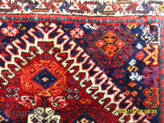 Antique Shiraz Qashqai Bagface
Size: 46 x 53 cm.
Mail: makifhali@yahoo.com