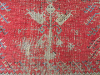 Antıque Transilvania Rare old Carpet size: 163x115                          