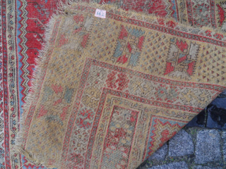 Antıque Transilvania Rare old Carpet size: 163x115                          