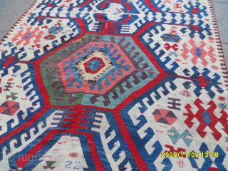 Antique Anatolian Hotamıs Kilim
Size: 310 x 127 cm. 
Mail: makifhali@yahoo.com                       