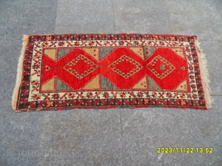 Antique Anatolian Sivas Yastık size: 109x52 cm.                          