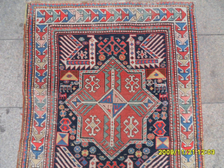 Antique Caucasian Akstafa Rug
Size: 317 x 110 cm.
Mail: makifhali@yahoo.com                        