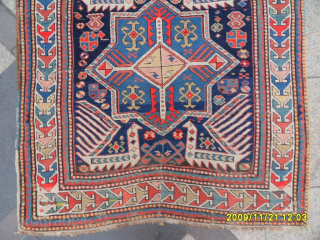 Antique Caucasian Akstafa Rug
Size: 317 x 110 cm.
Mail: makifhali@yahoo.com                        