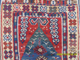 Antique Anatolian Erzurum Kilim Size: 150 x 95 cm. Mail: makifhali@yahoo.com                      