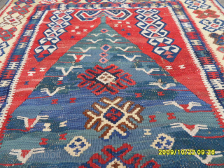Antique Anatolian Erzurum Kilim Size: 150 x 95 cm. Mail: makifhali@yahoo.com                      