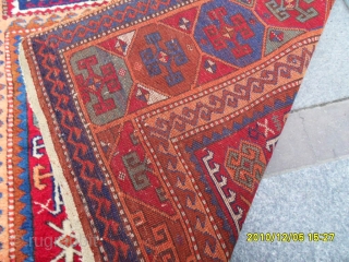 Antique Anatolian Sivas Carpet  size: 185x125 cm.                         