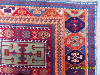 Antique Anatolian Sivas Carpet  size: 185x125 cm.                         