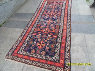 Antique Bicjof Carpet  size: 325x130 cm.                          