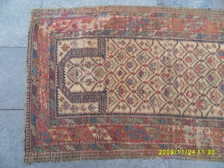 Antıque Caucasıa Şirvan Marashali Prayer Carpet size: 175x102 cm.                        