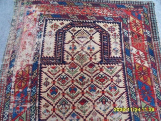 Antıque Caucasıa Şirvan Marashali Prayer Carpet size: 175x102 cm.                        