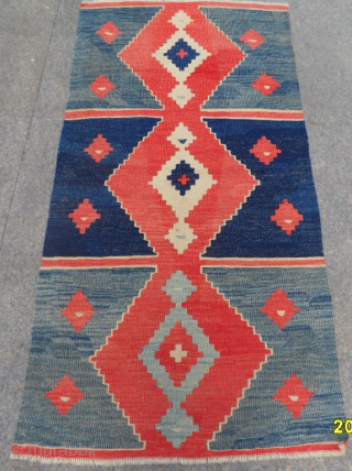 Anatolian Kilim 
Size: 168x85 cm.
Mail: makifhali@yahoo.com                           