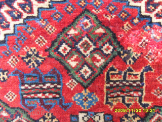 Shiraz Quashqai Bagface
Size: 70 x 58 cm.
Mail: makifhali@yahoo.com                         
