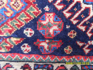 Shiraz Quashqai Bagface
Size: 70 x 58 cm.
Mail: makifhali@yahoo.com                         