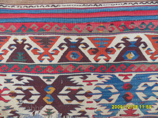 Antique Konya Karapınar Kilim
Size: 375 x 82 cm.
Mail: makifhali@yahoo.com                        
