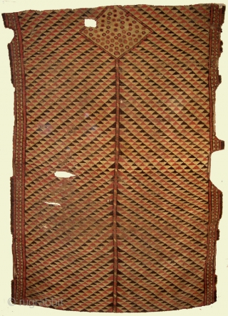 Very 'graphic' antique Ersari Ensi, 157 x 105 cm. (fragmented.                       