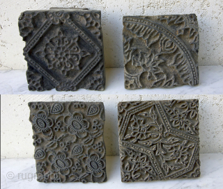A customer friend of mine owes this small collection of 21 old wooden block print stamps, that he wants to sell. I suppose they are Indian and possibly 50/80 years old. The  ...