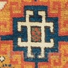 Yellow ground Kazak rug
Southwest Caucasus
circa 1880
193 x 122 cm (6’4” x 4’) 
Alg 1052
symmetrically knotted wool pile on a wool foundation
Although many Caucasian rugs possess distinguishing features which make it belong to  ...