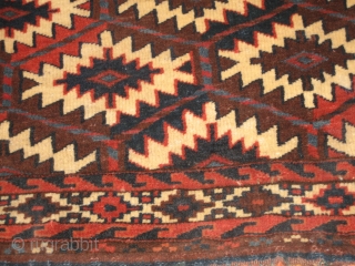 Antique Yomud Asmalyk Rug , Late 19th century , 2.8 x 1.6
The piece comes in perfect condition with excellent wool pile.It has been cleaned professionally.Please feel free to ask questions.
You can view  ...