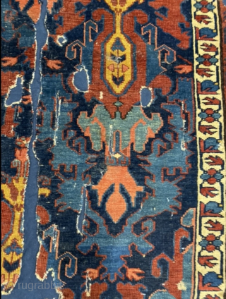 Dragon rug 18th century. Size 120 x 86. Professionally conserved. Own a piece of important rug history. Contact me at alexanderbakker@flairforflavor.com            