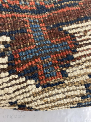 Shahsavan rug with rare design and free-flowing gabbeh like quality. 270 x 95 cm. Excellent wool, as to be expected. Not exactly in pristine condition, but given the very tribal character it  ...