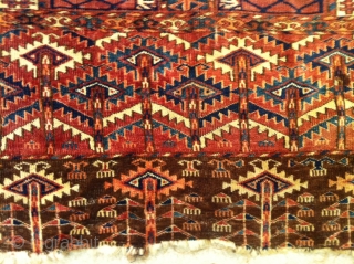 late 19th century Tekke Ensi size 44"X57"                          