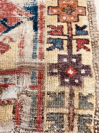 18th Century Central Anatolian Fragment 3'9X4'10
rugsdc@yahoo.com                           