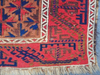Antique Baluch Rug 
Size.140x85 cm                            