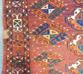 Antique Turkmen Ersari Chuval                             