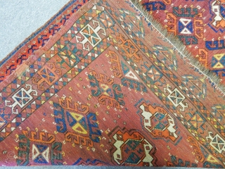 Antique Turkmen Ersari Chuval                             