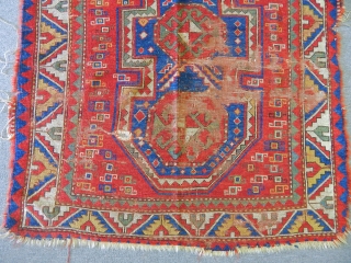 Antique Caucasian Fahrola Rug                             