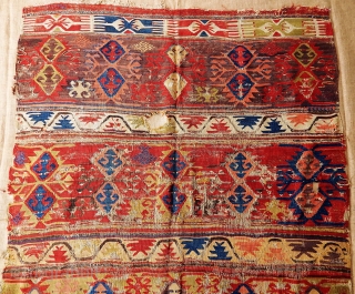 Antique Anatolian Aksaray Kilim .Contact at. anatolianpicker@gmail.com                          