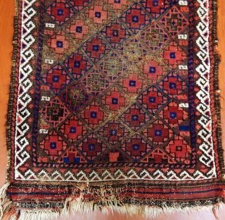 Antique Baluch Rug ,,,.,Contact at. anatolianpicker@gmail.com                           