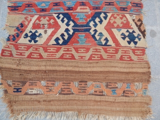 Antique Anatolian Kilim Fragment                             