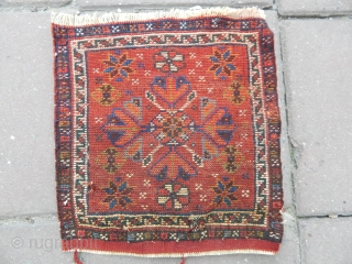 Antique Qashqaii Khamse Rug Bagface ...Contact at. anatolianpicker@gmail.com                         