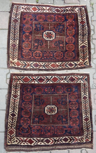 Antique Baluch Cgafaces .Size.70x83 cm 72x83 cm E-mail.anatolianpicker@gmail.com                         