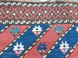 Antique Shahsavan Sumak Panels Size.42x90cm ..E-mail.anatolianpicker@gmail.com                           